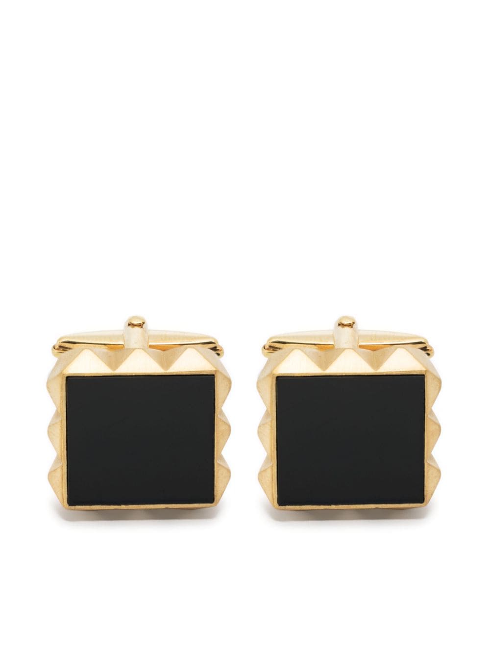 Lanvin gemstone-detail studded cufflinks - Gold von Lanvin