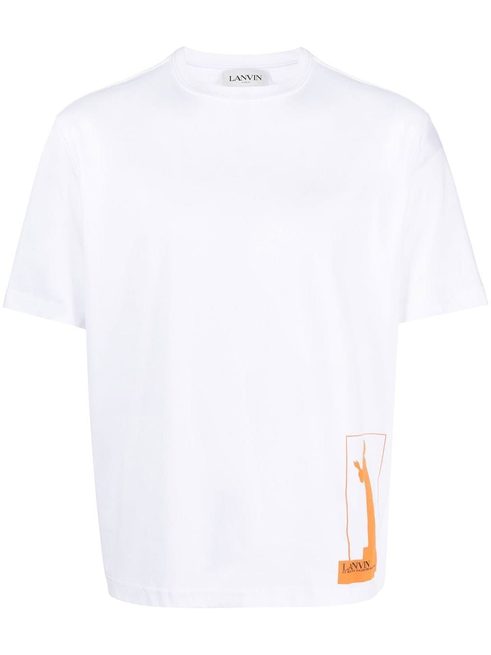 Lanvin graphic archive-print T-shirt - White von Lanvin
