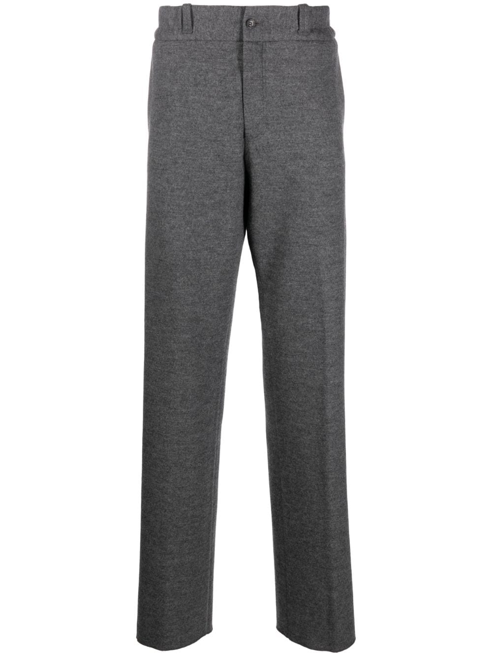 Lanvin high-rise straight-leg trousers - Grey von Lanvin