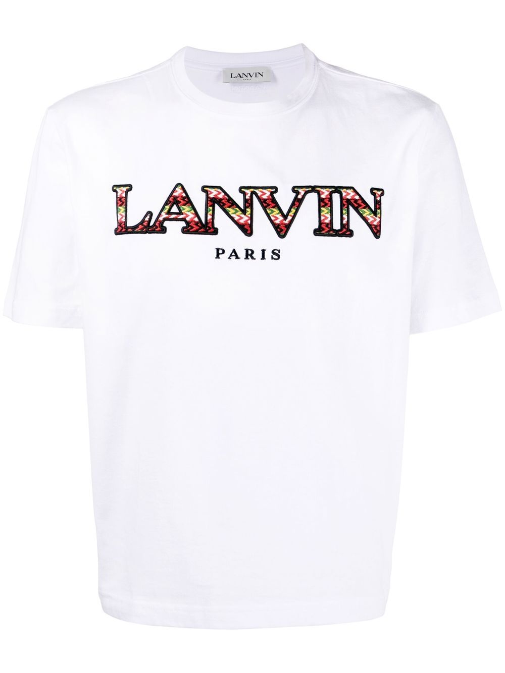 Lanvin logo crew-neck T-shirt - White von Lanvin