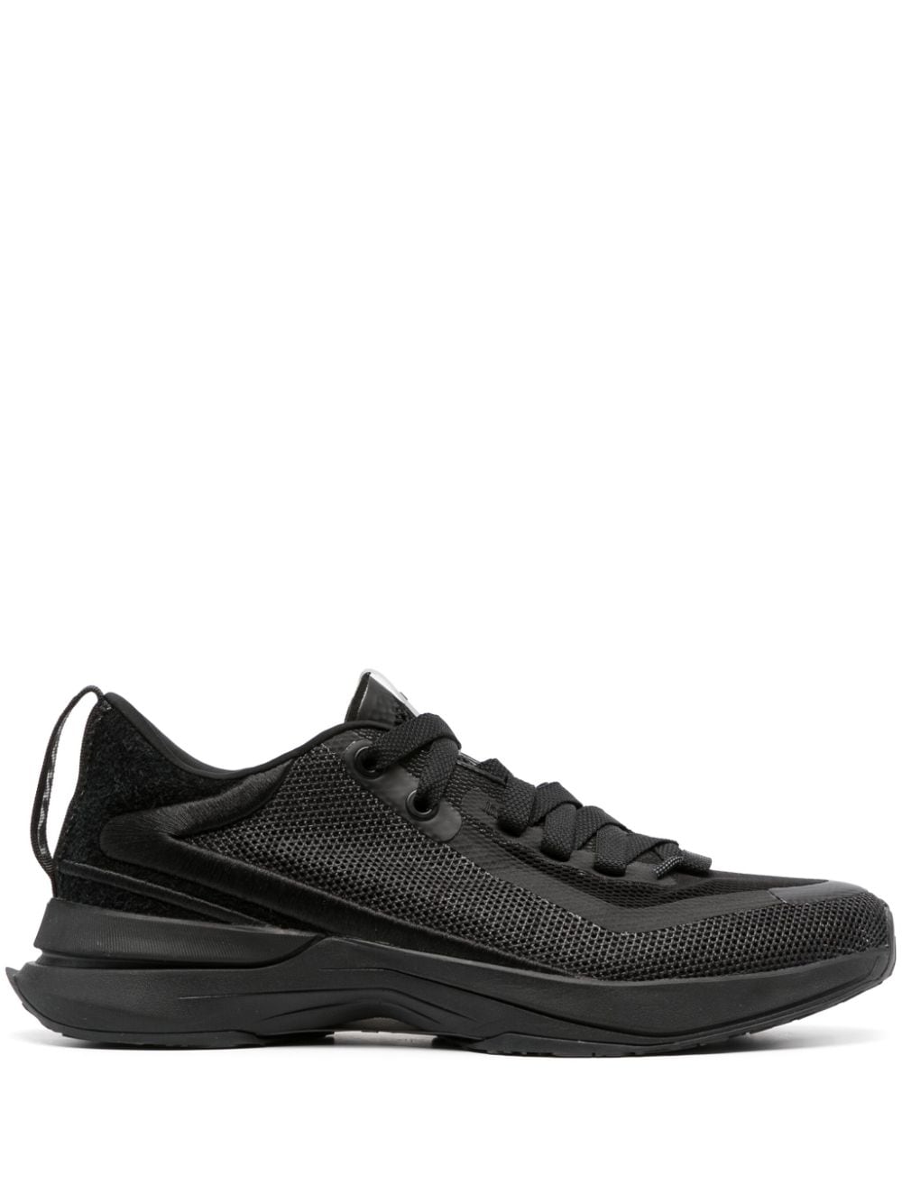 Lanvin logo-detail mesh sneakers - Black von Lanvin