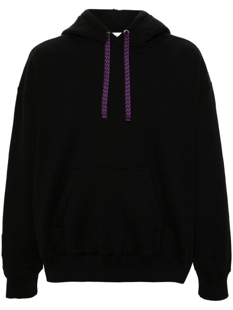 Lanvin x Future logo-embroidered cotton hoodie - Black von Lanvin