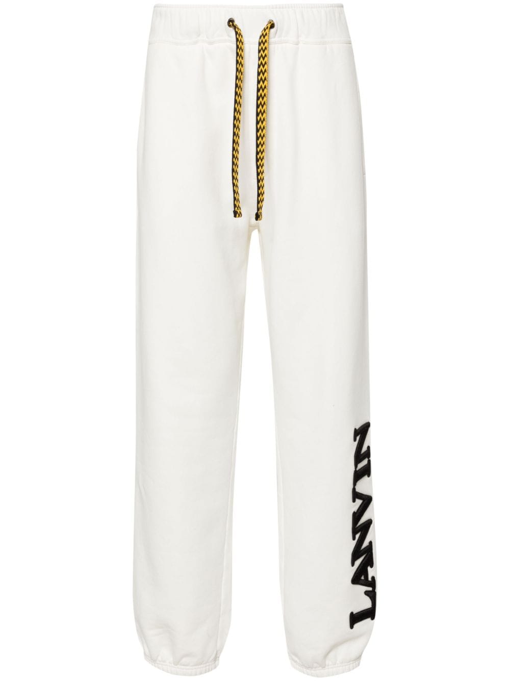 Lanvin x Future logo-embroidered track trousers - White von Lanvin