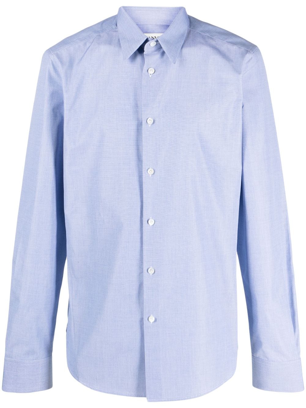 Lanvin long-sleeve cotton shirt - Blue von Lanvin