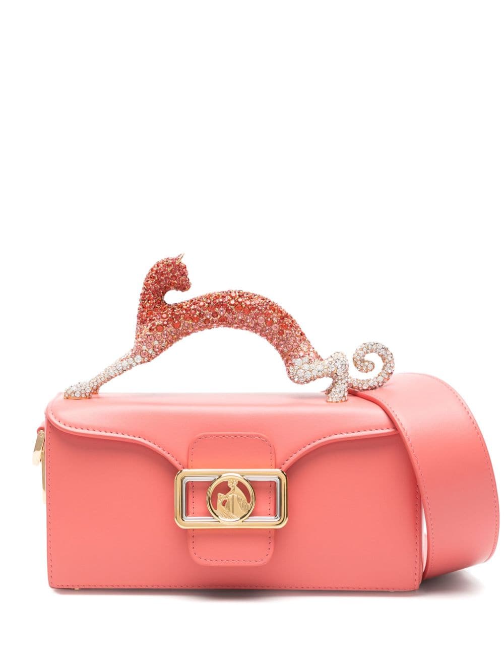 Lanvin mini Pencil Cat tote bag - Pink von Lanvin