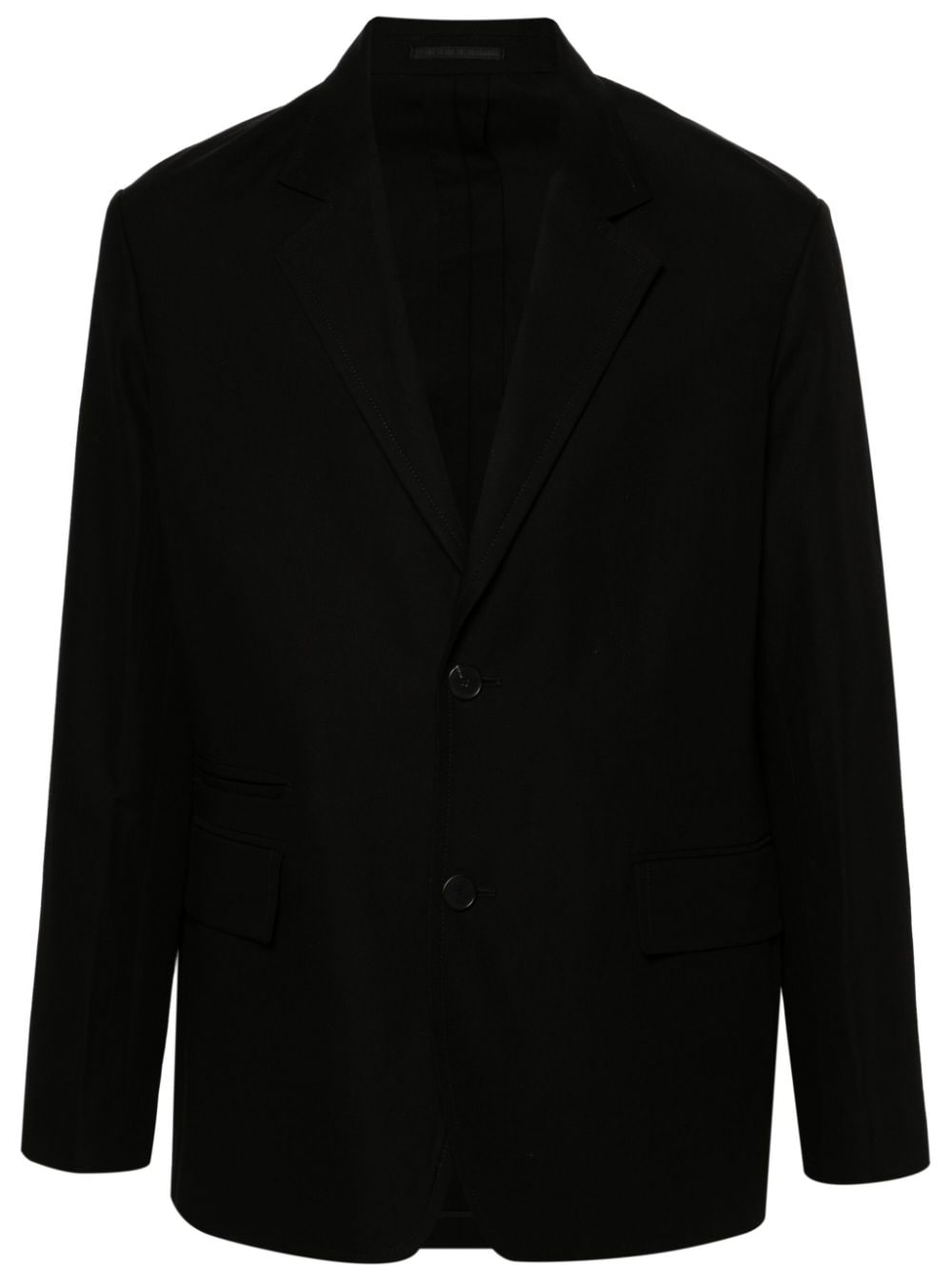 Lanvin notched-lapels single-breasted blazer - Black von Lanvin