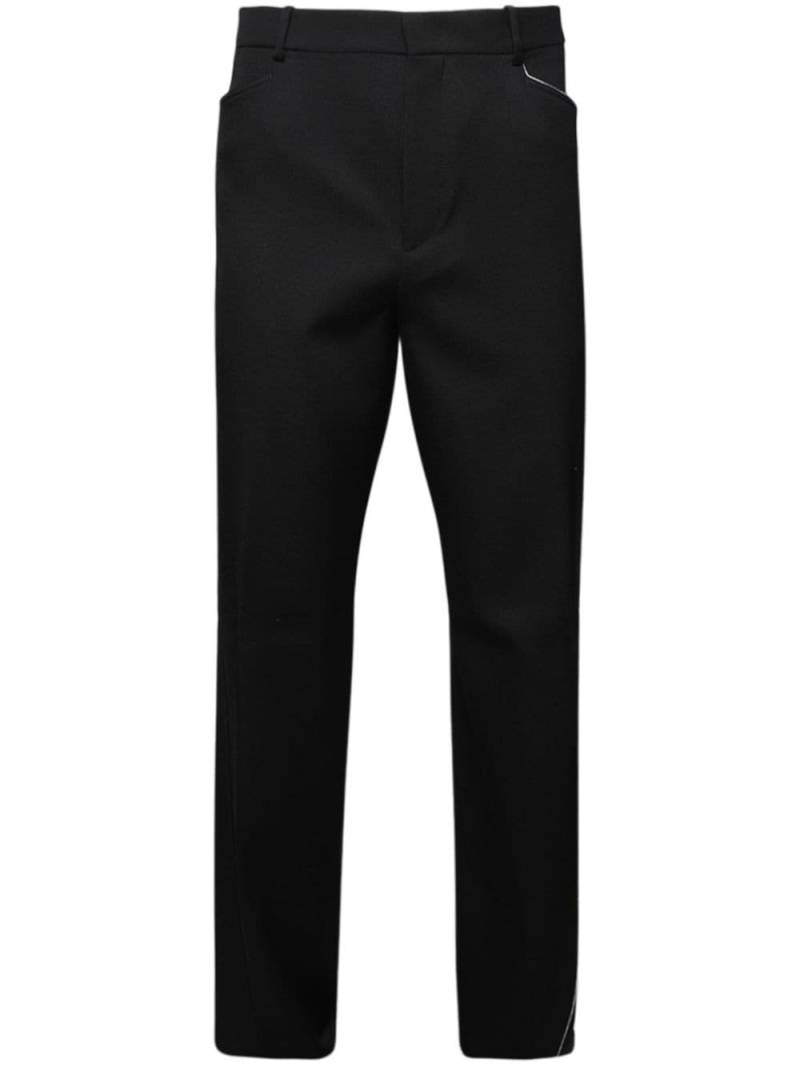 Lanvin x Future panelled wool trousers - Black von Lanvin