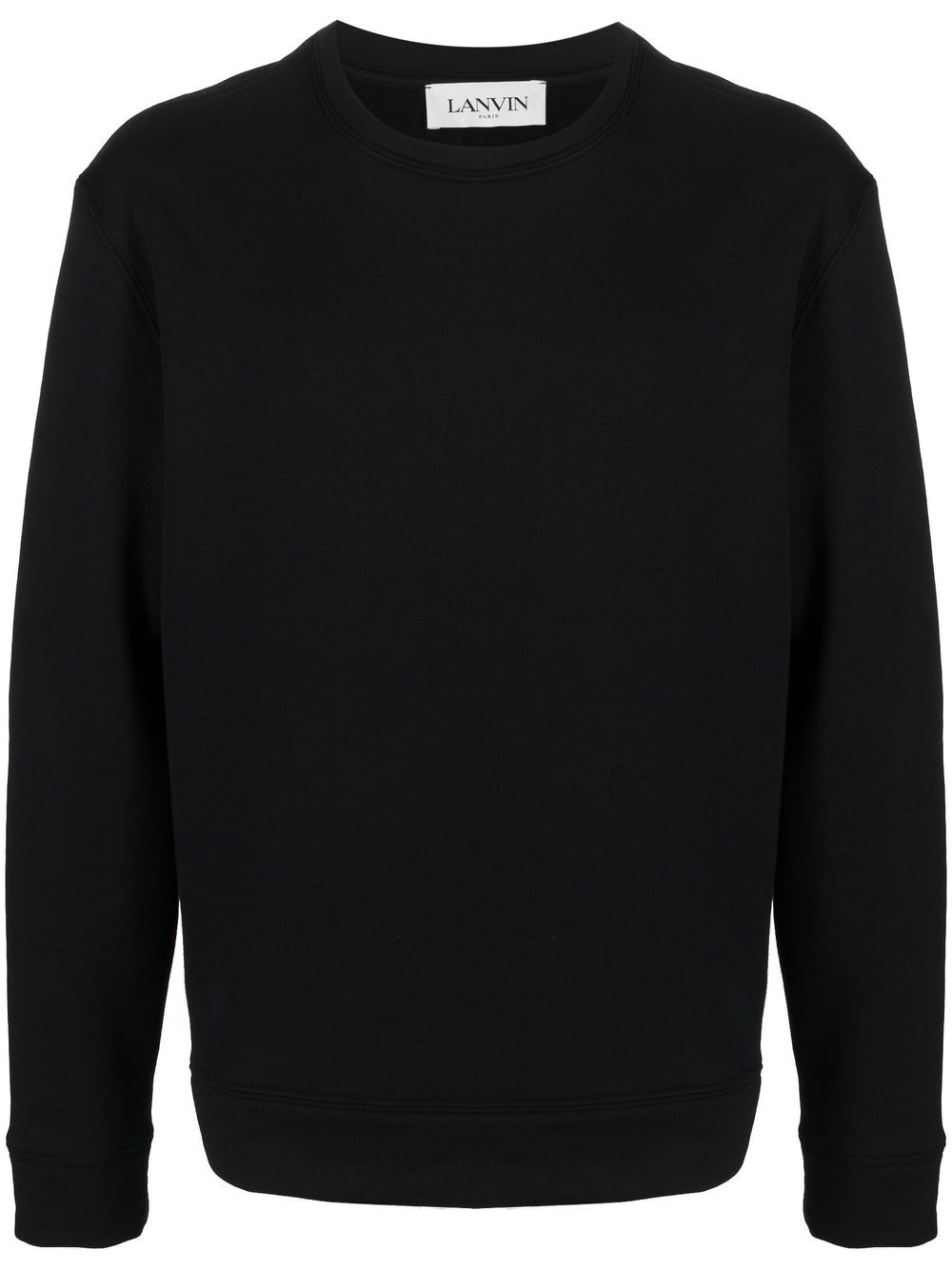 Lanvin photograph-print long-sleeve sweatshirt - Black von Lanvin