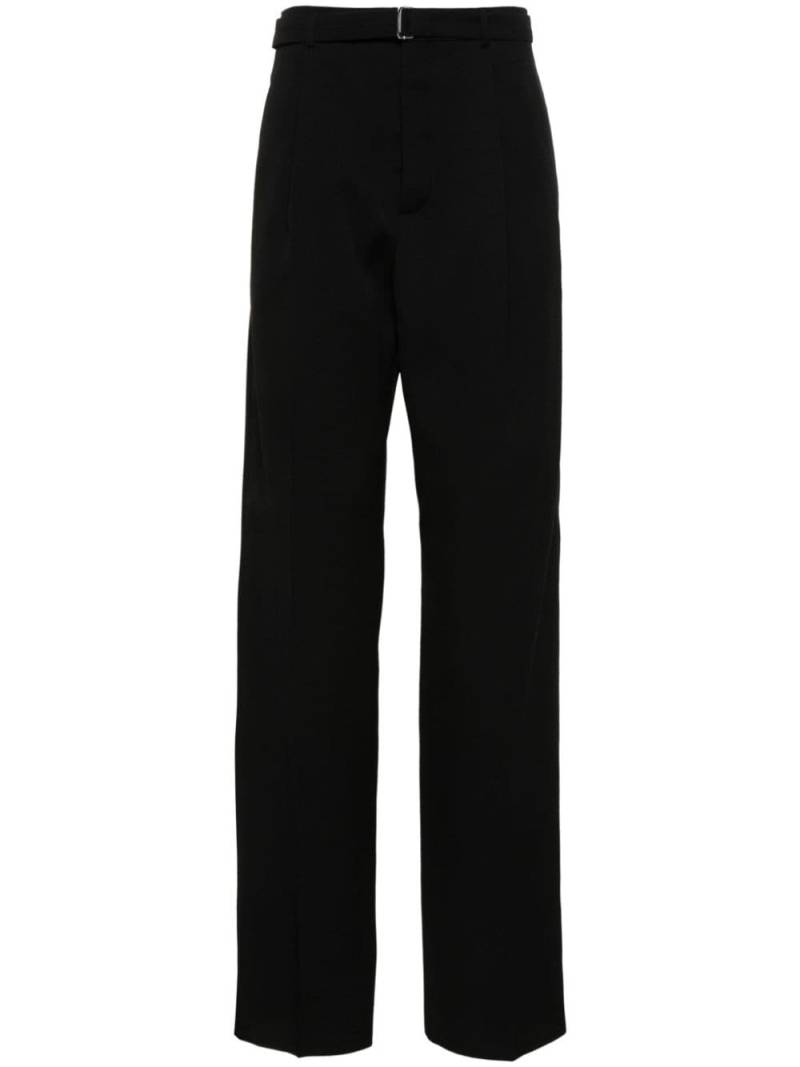 Lanvin pleat-detail wool trousers - Black von Lanvin