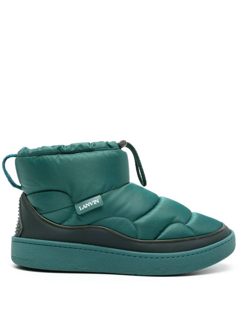 Lanvin quilted drawstring-ankle boots - Blue von Lanvin