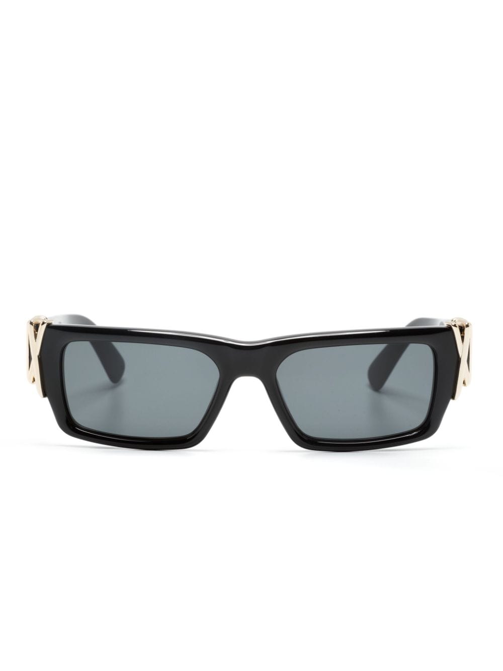 Lanvin rectangle-frame sunglasses - Black von Lanvin