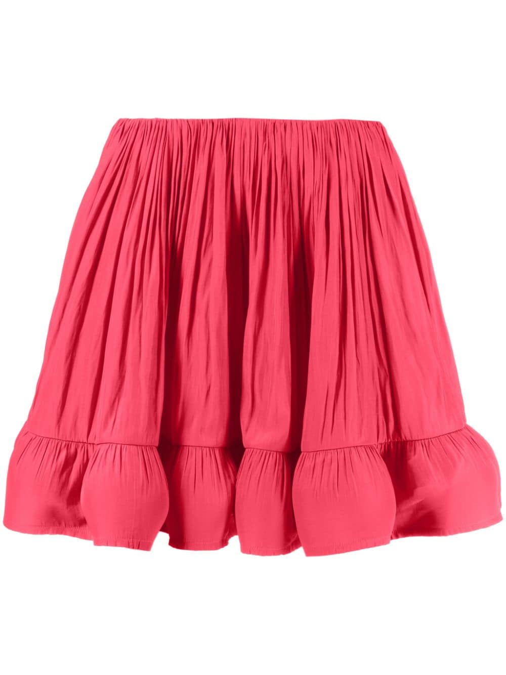 Lanvin ruffled flared miniskirt - Pink von Lanvin