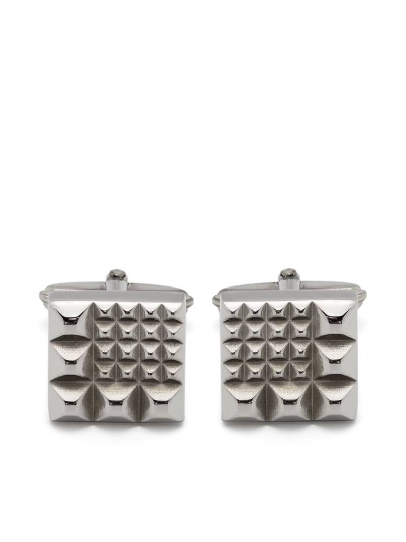 Lanvin studded square cufflinks - Silver von Lanvin