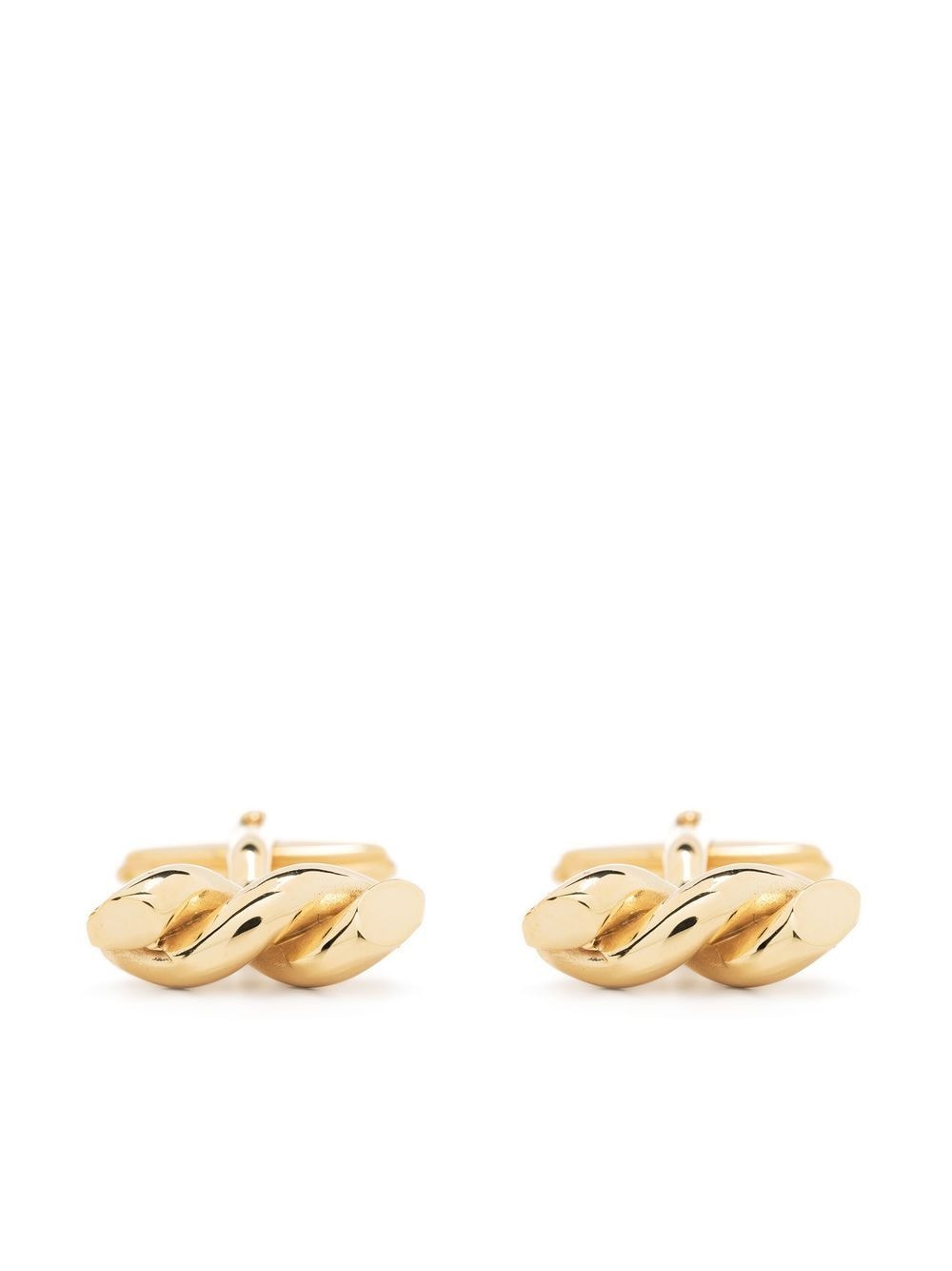 Lanvin twisted-detail cufflink - Gold von Lanvin