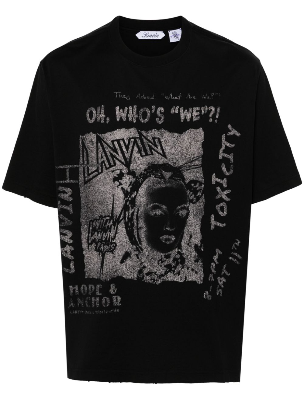 Lanvin x Future graphic-print T-shirt - Black von Lanvin