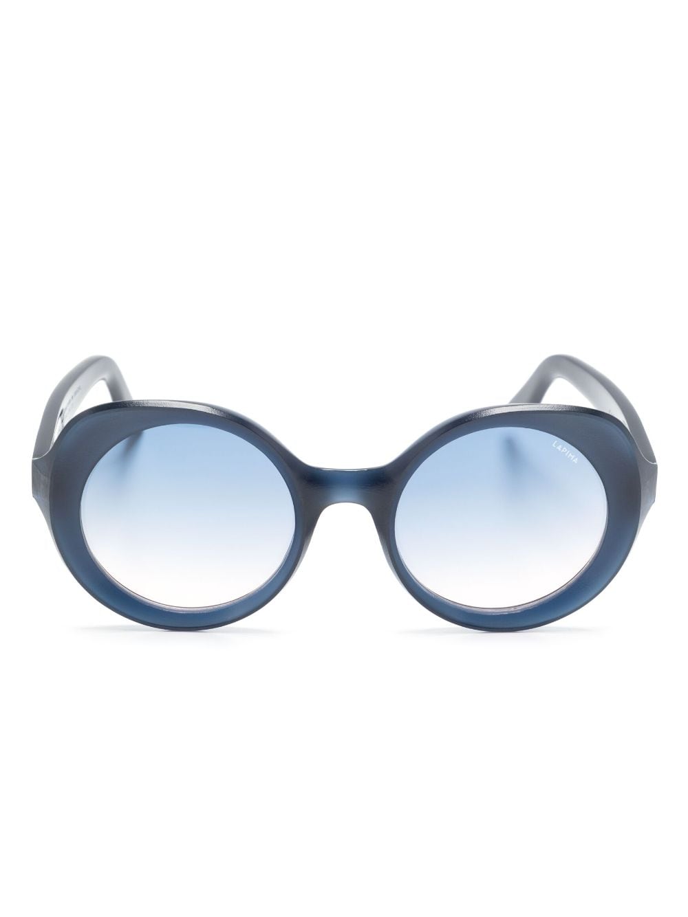 Lapima Carlota Natural round-frame sunglasses - Blue von Lapima