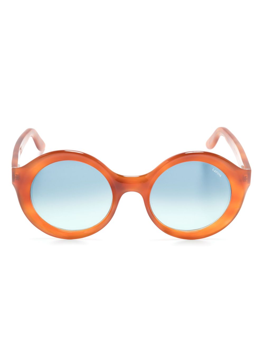 Lapima Carolina round-frame sunglasses - Brown von Lapima