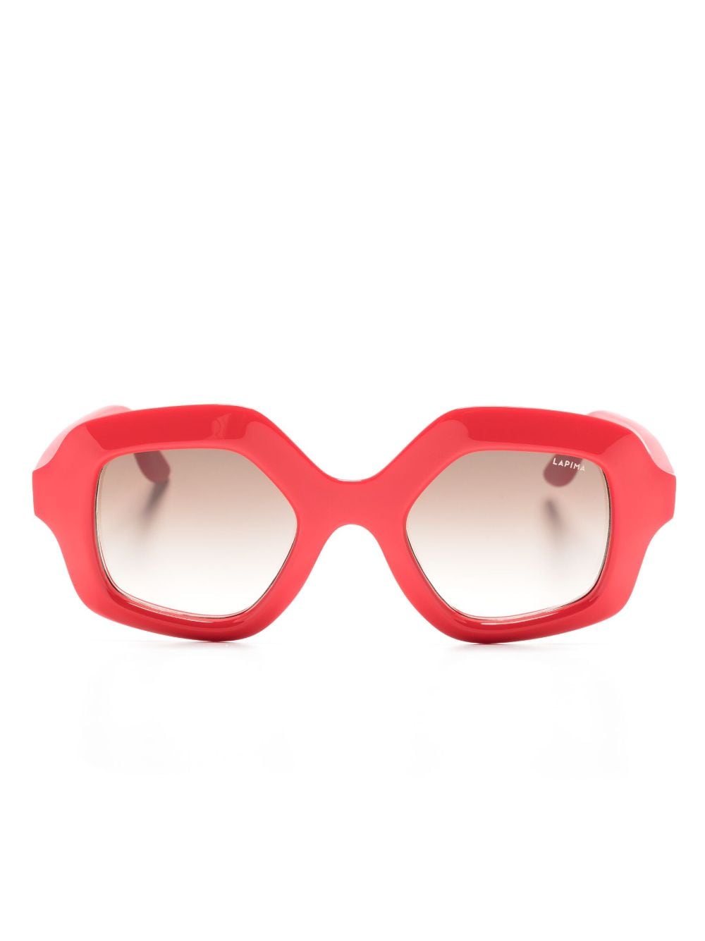 Lapima Cecilia oversize-frame sunglasses - Red von Lapima