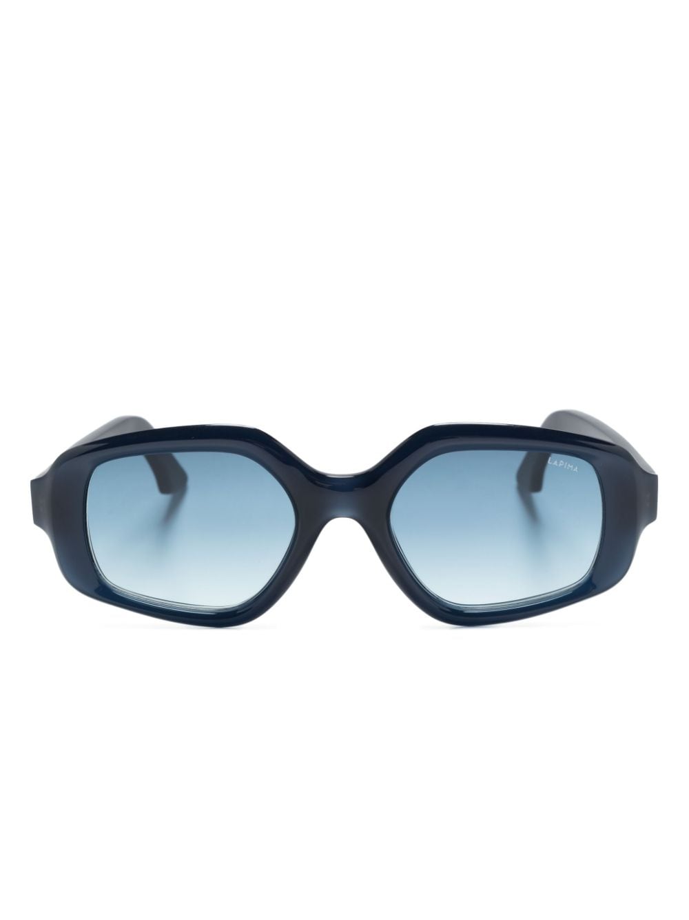 Lapima Elisa geometric-frame sunglasses - Blue von Lapima