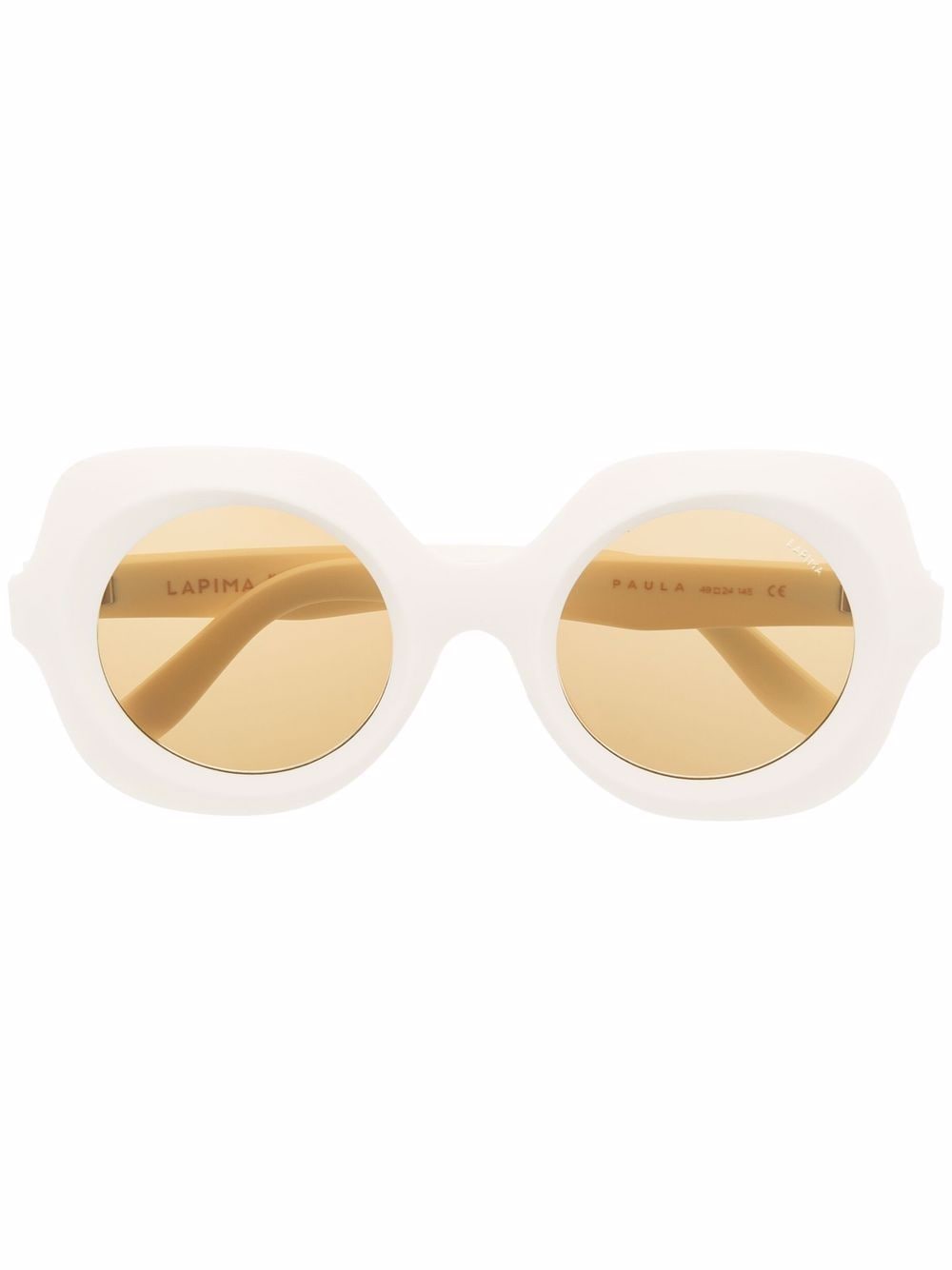 Lapima Paula Natural Vintage sunglasses - White von Lapima