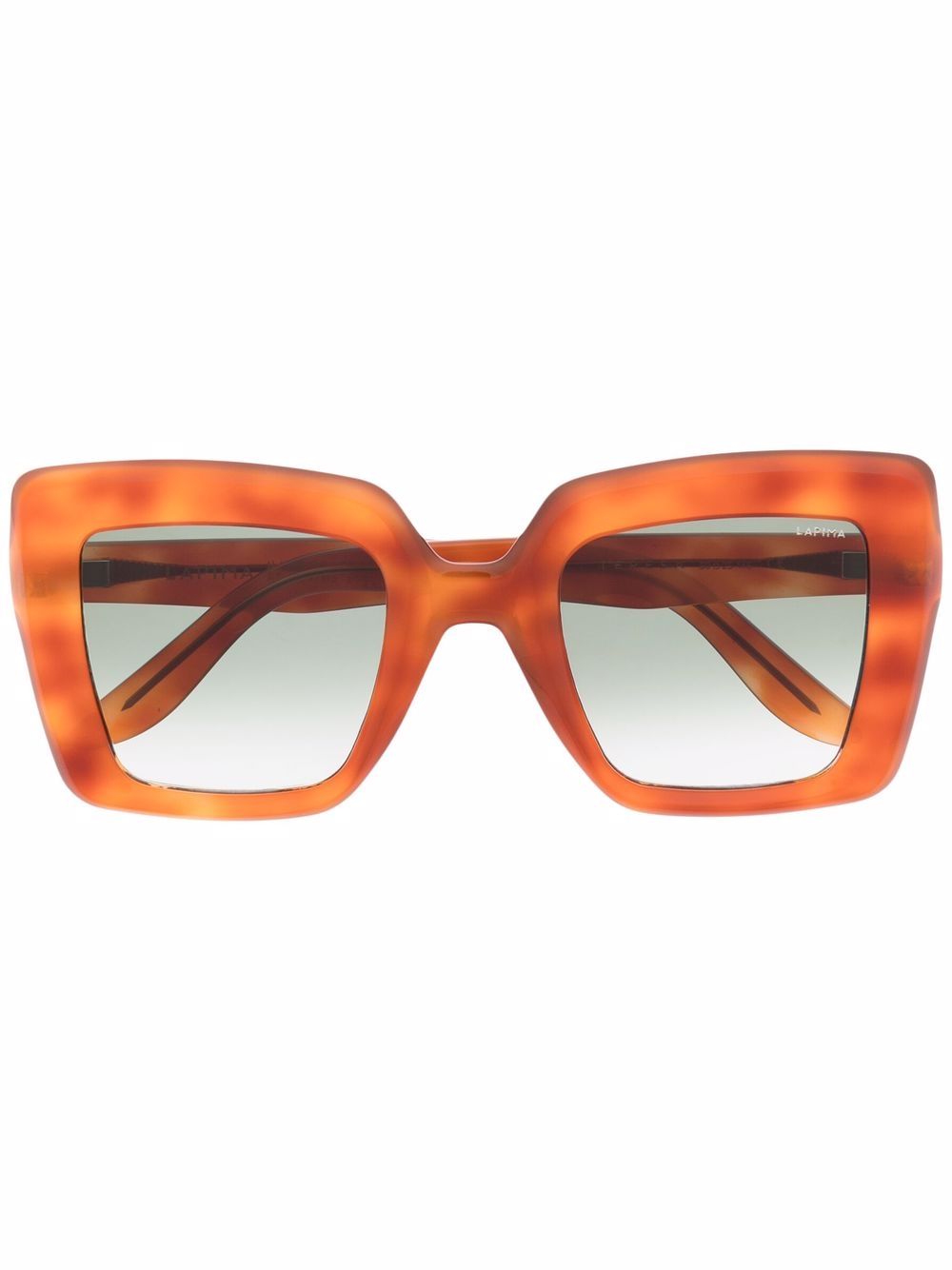 Lapima Teresa square-frame sunglasses - Brown von Lapima