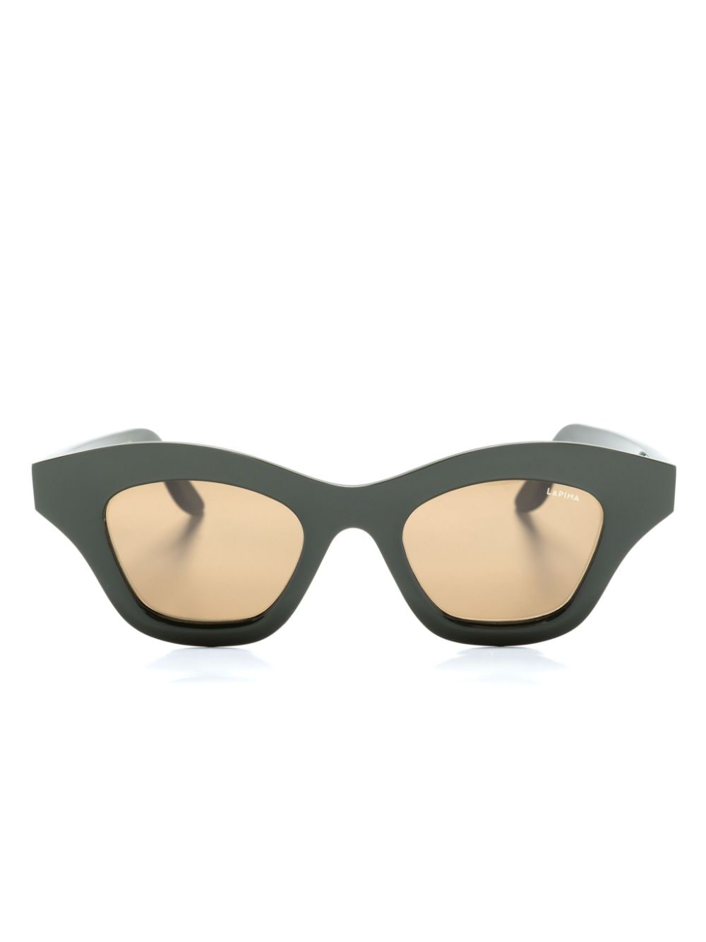 Lapima Tessa Petit square-frame sunglasses - Green von Lapima