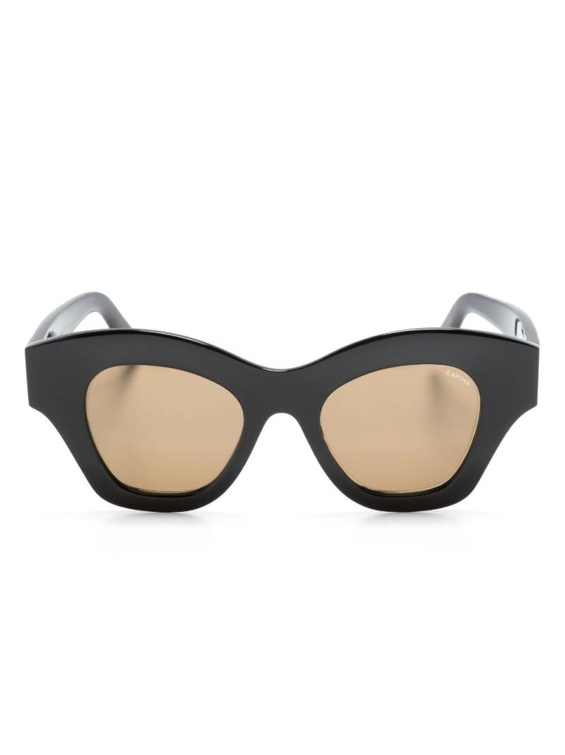 Lapima Tessa oval-frame sunglasses - Black von Lapima