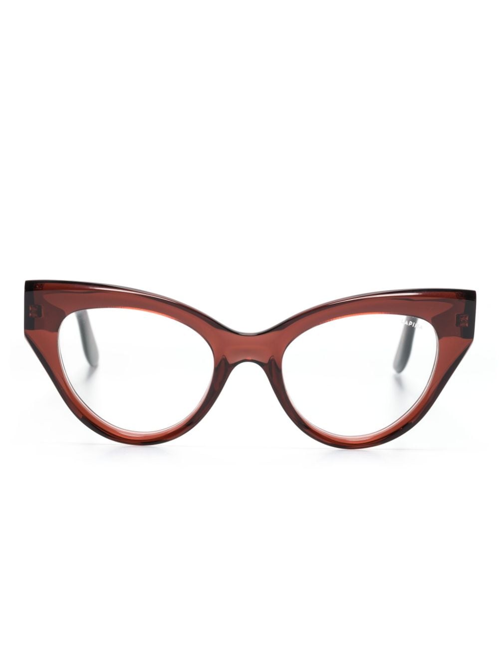 Lapima Violeta cat-eye glasses - Red von Lapima