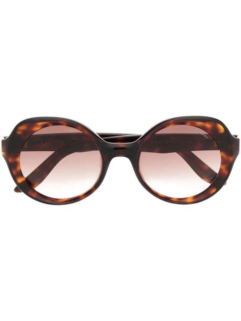 Lapima round-frame sunglasses - Brown von Lapima