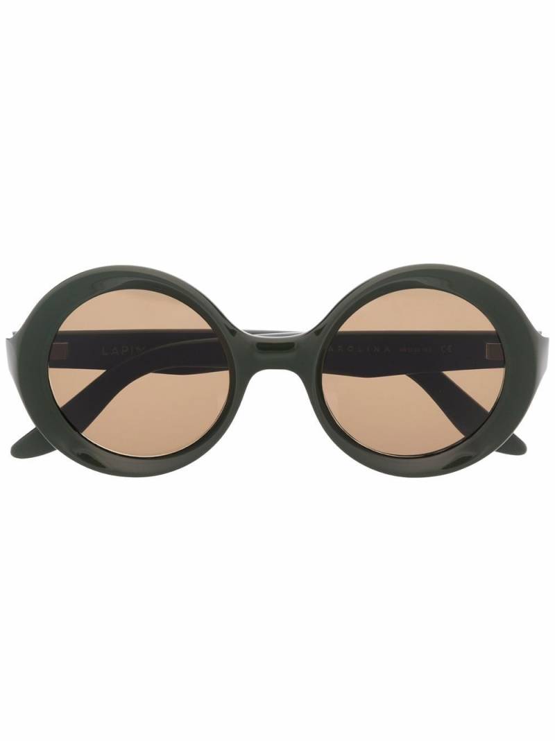 Lapima round-frame sunglasses - Green von Lapima