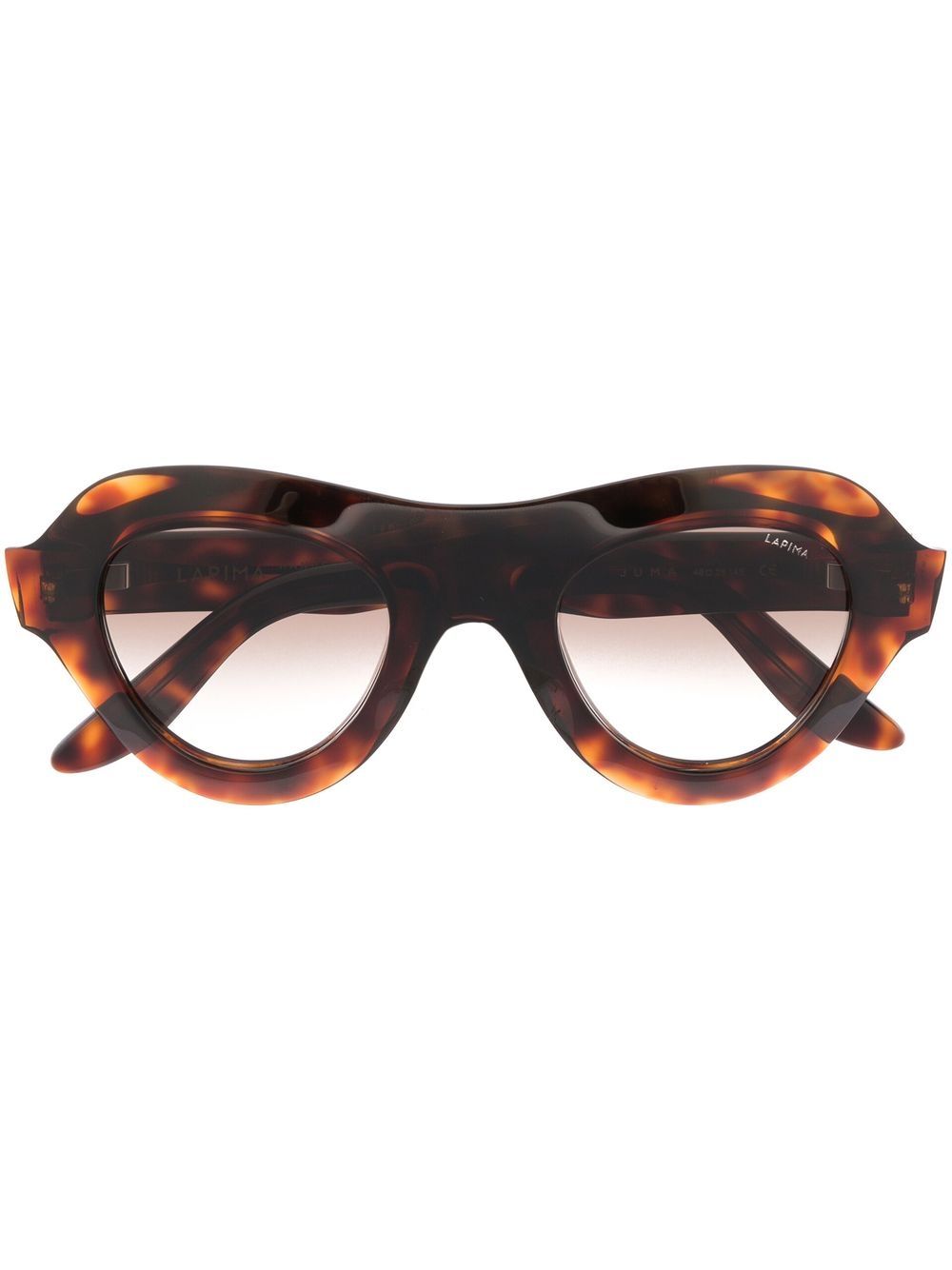 Lapima round tinted sunglasses - Brown von Lapima