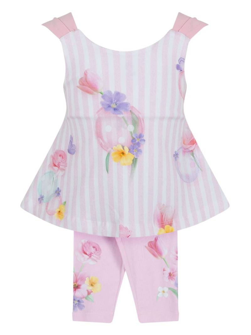 Lapin House floral-print two-piece set - Pink von Lapin House