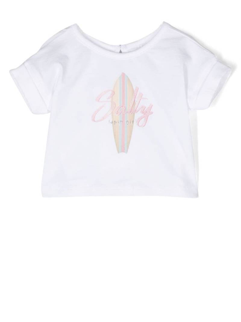 Lapin House graphic-print short-sleeve T-shirt - White von Lapin House