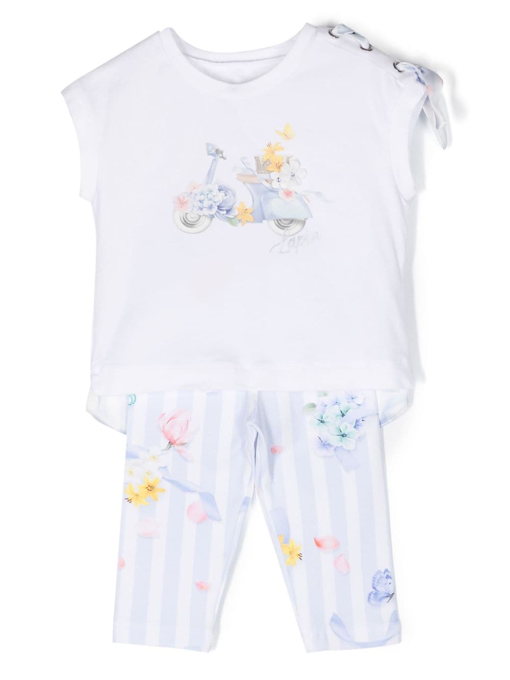 Lapin House graphic-print trouser set - White von Lapin House