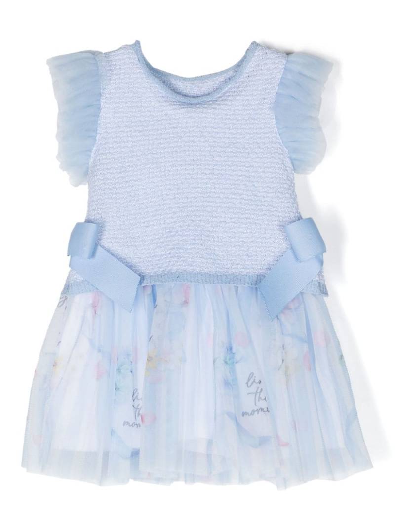 Lapin House graphic-print tutu dress - Blue von Lapin House