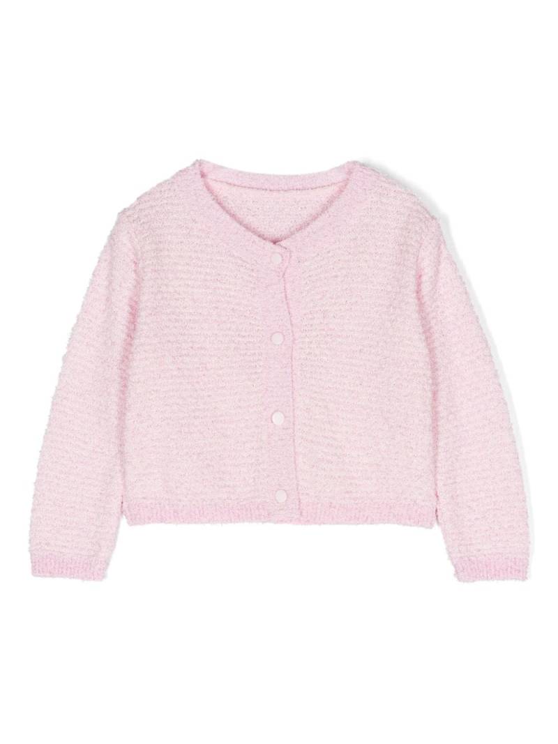 Lapin House knitted cotton cardigan - Pink von Lapin House