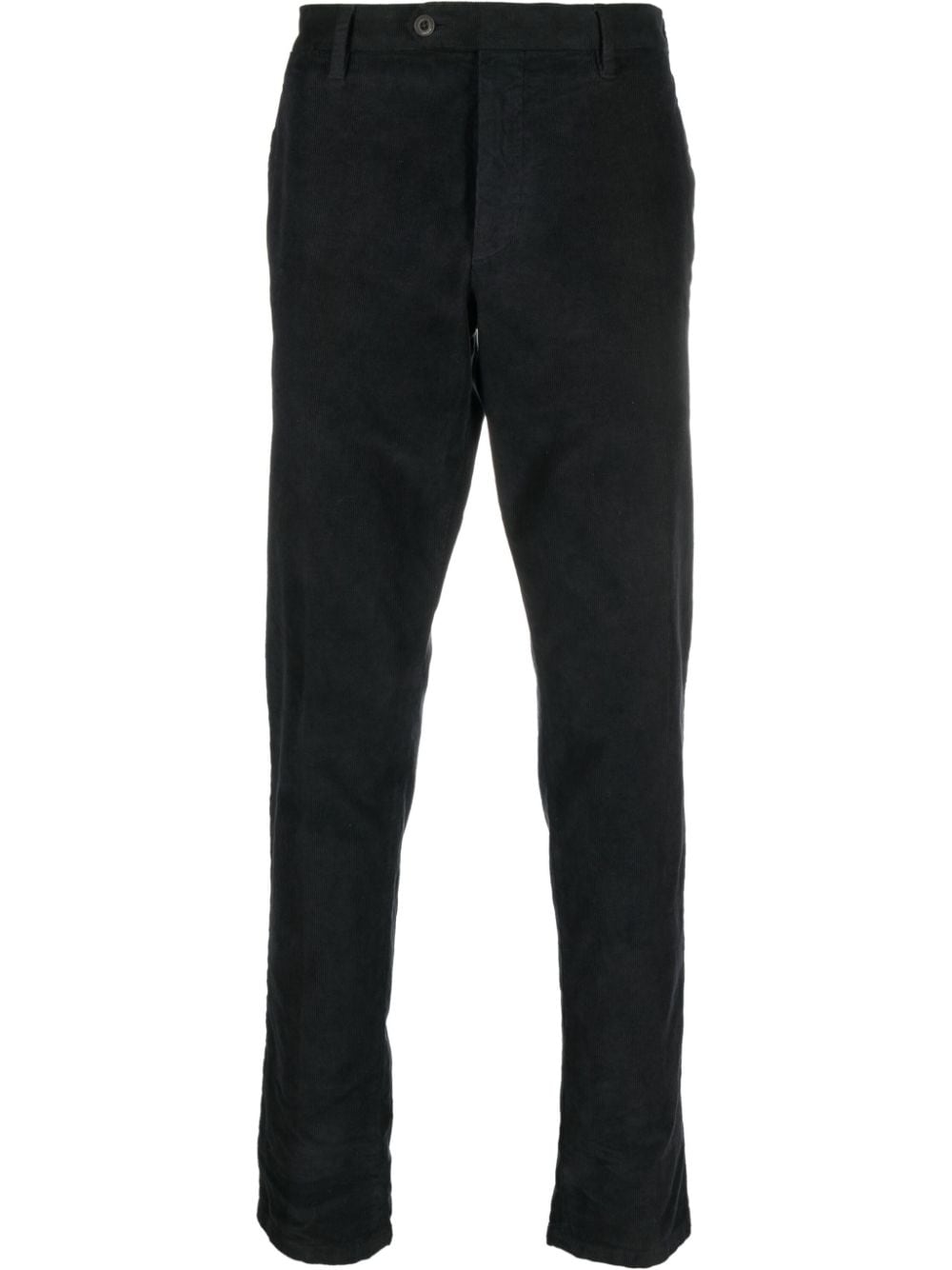 Lardini corduroy straigh-leg trousers - Black von Lardini