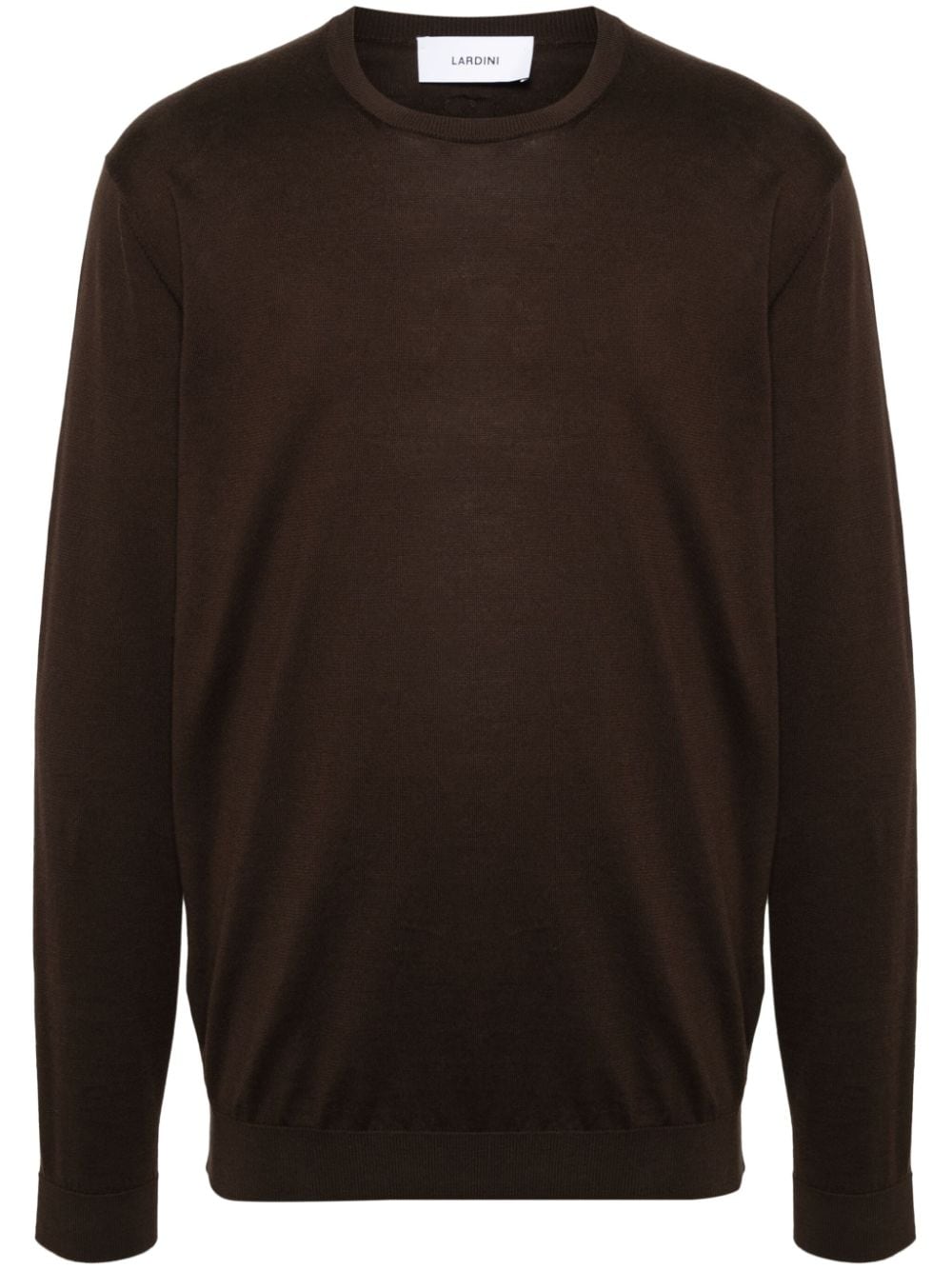 Lardini cotton knitted jumper - Brown von Lardini