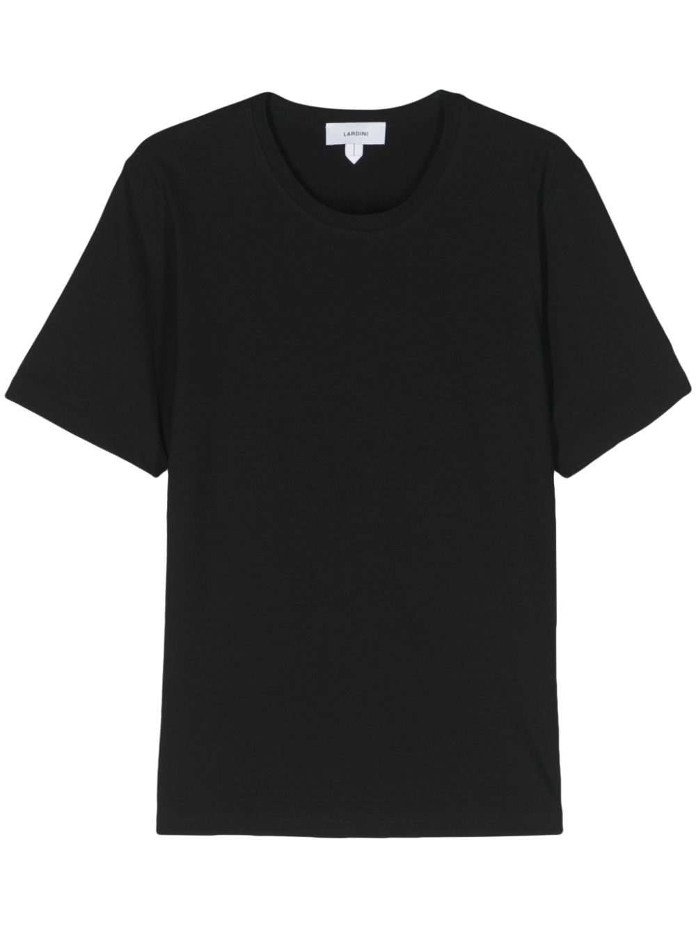 Lardini crew-neck cotton T-shirt - Black von Lardini