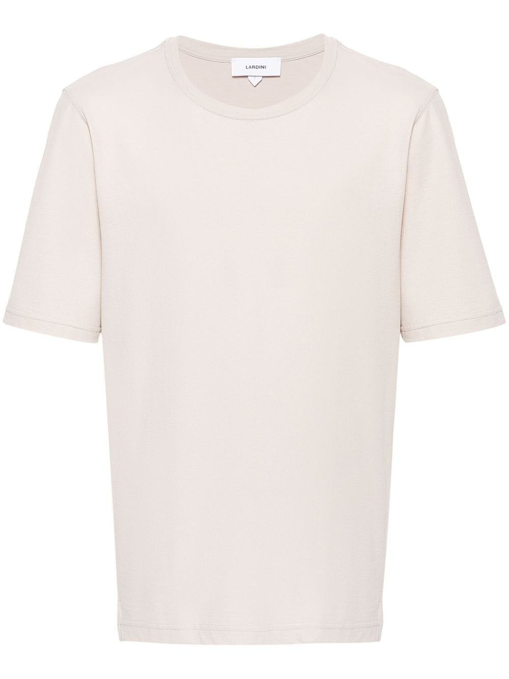 Lardini crew-neck cotton T-shirt - Neutrals von Lardini