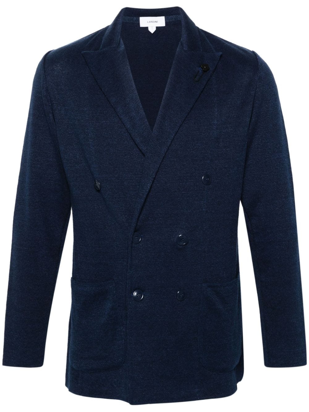 Lardini double-breasted blazer - Blue von Lardini