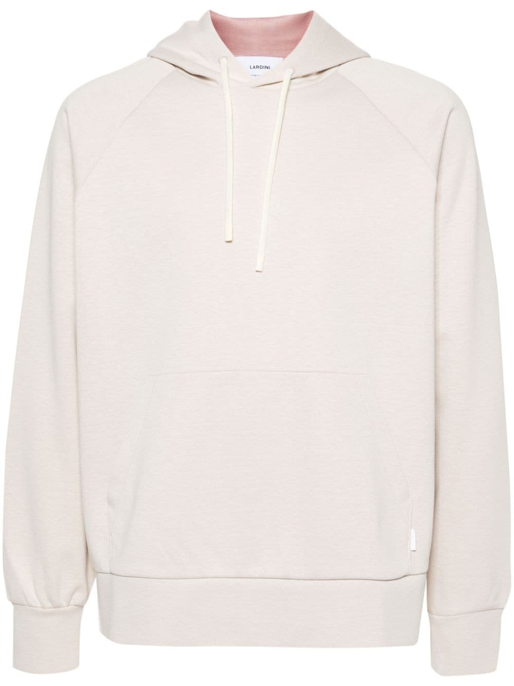 Lardini long-sleeve hoodie - Pink von Lardini