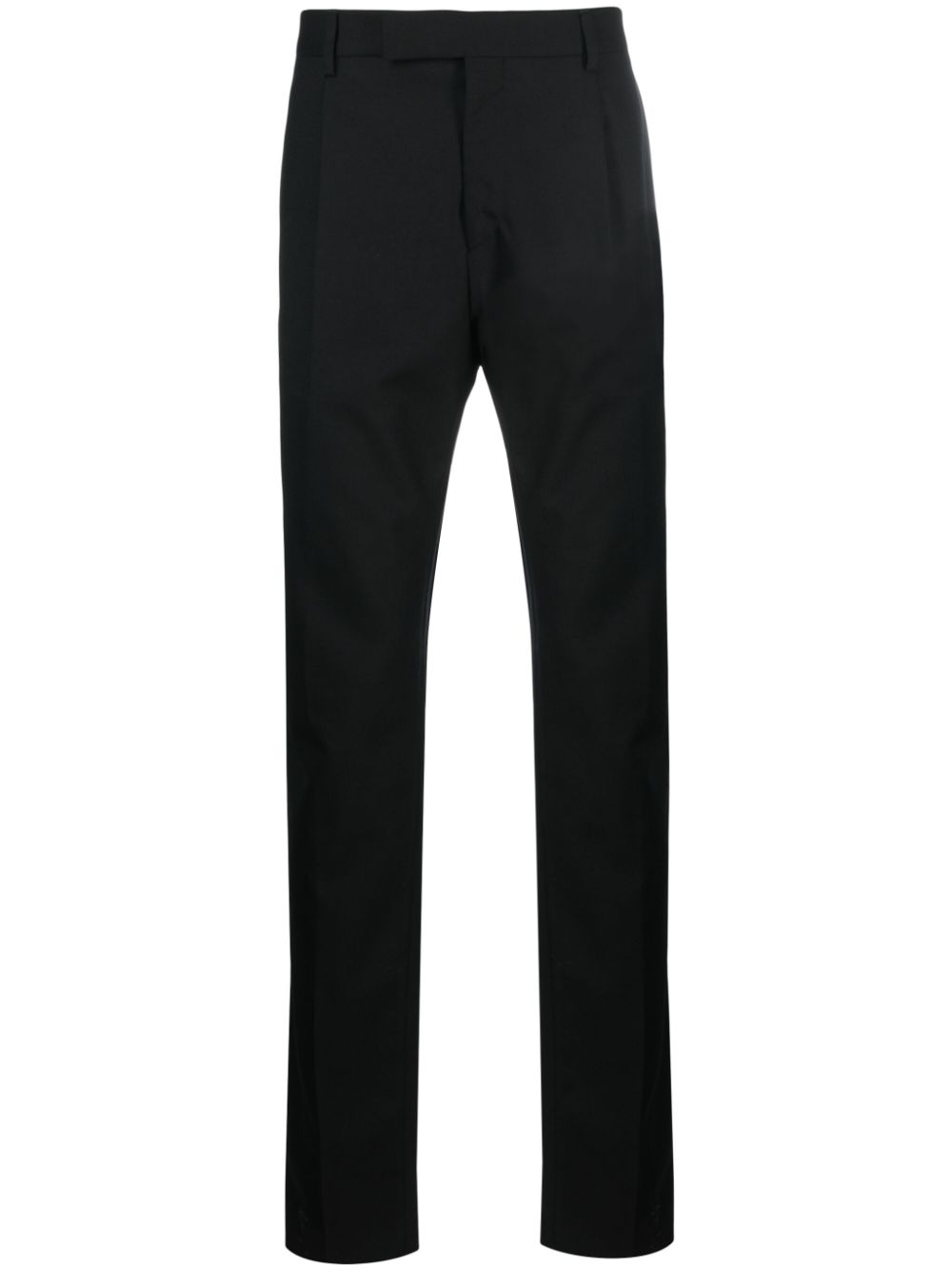 Lardini off-centre straight-leg trousers - Black von Lardini