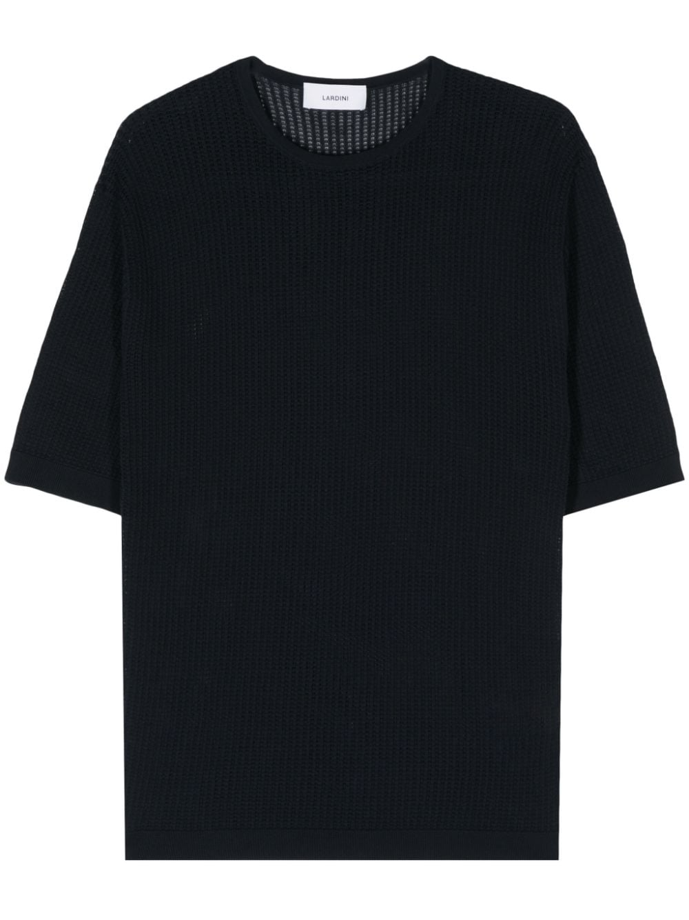 Lardini open-knit T-shirt - Blue von Lardini