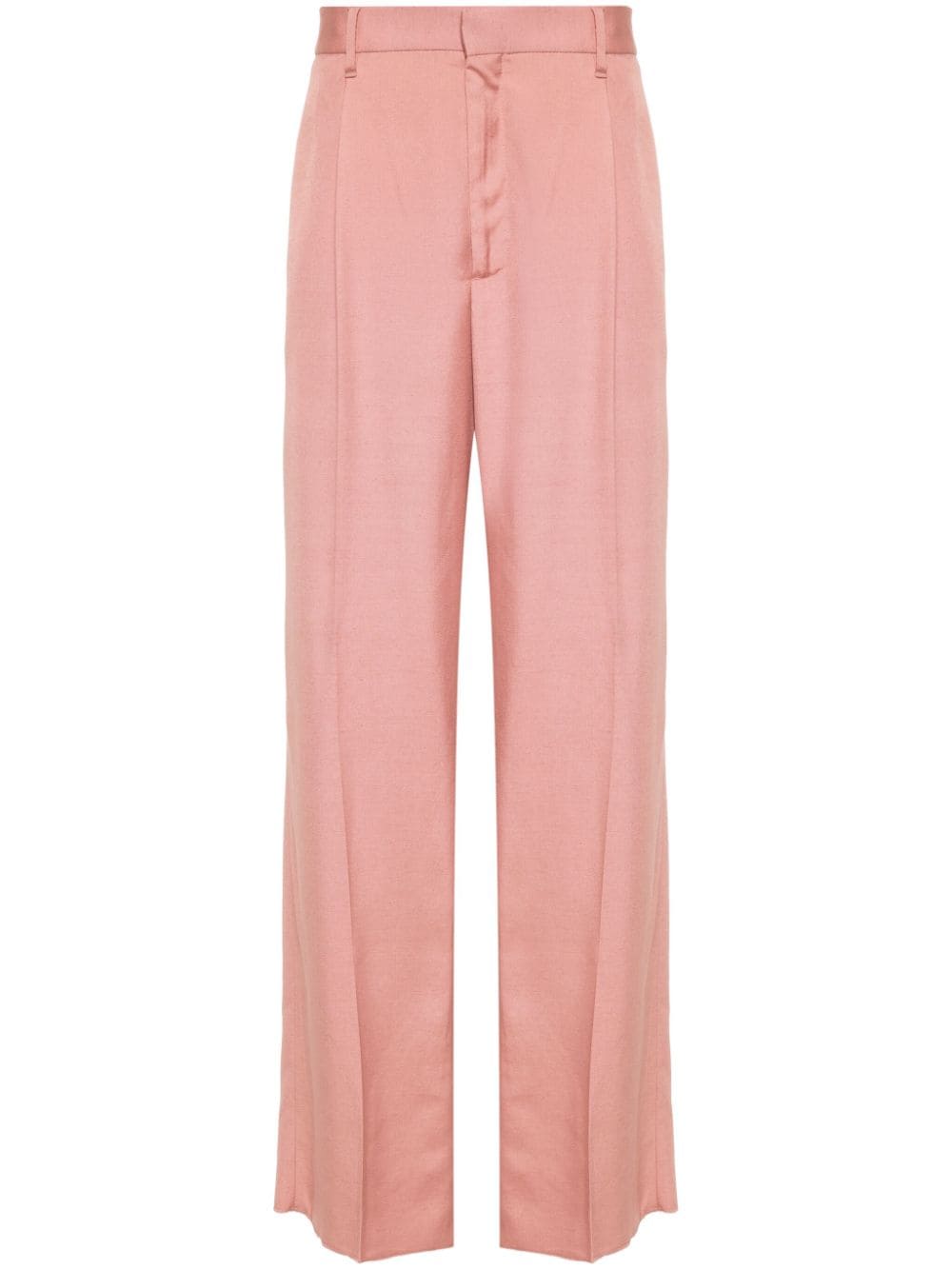 Lardini pleat-detail wide-leg trousers - Pink von Lardini