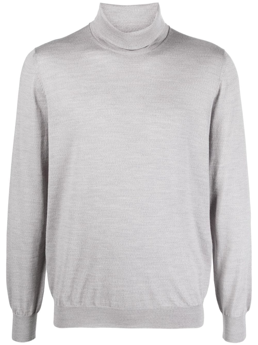 Lardini roll-neck fine-knit wool jumper - Grey von Lardini