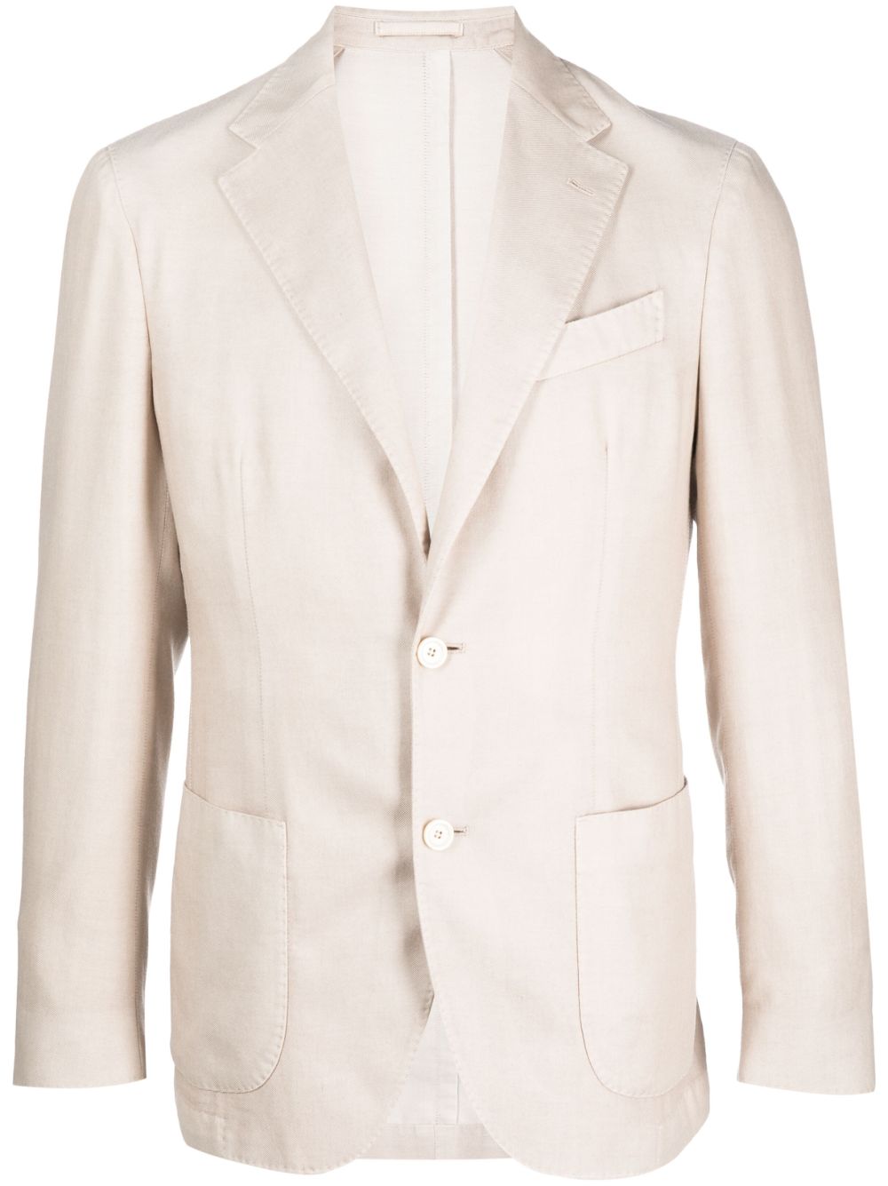 Lardini single-breasted blazer - Neutrals von Lardini