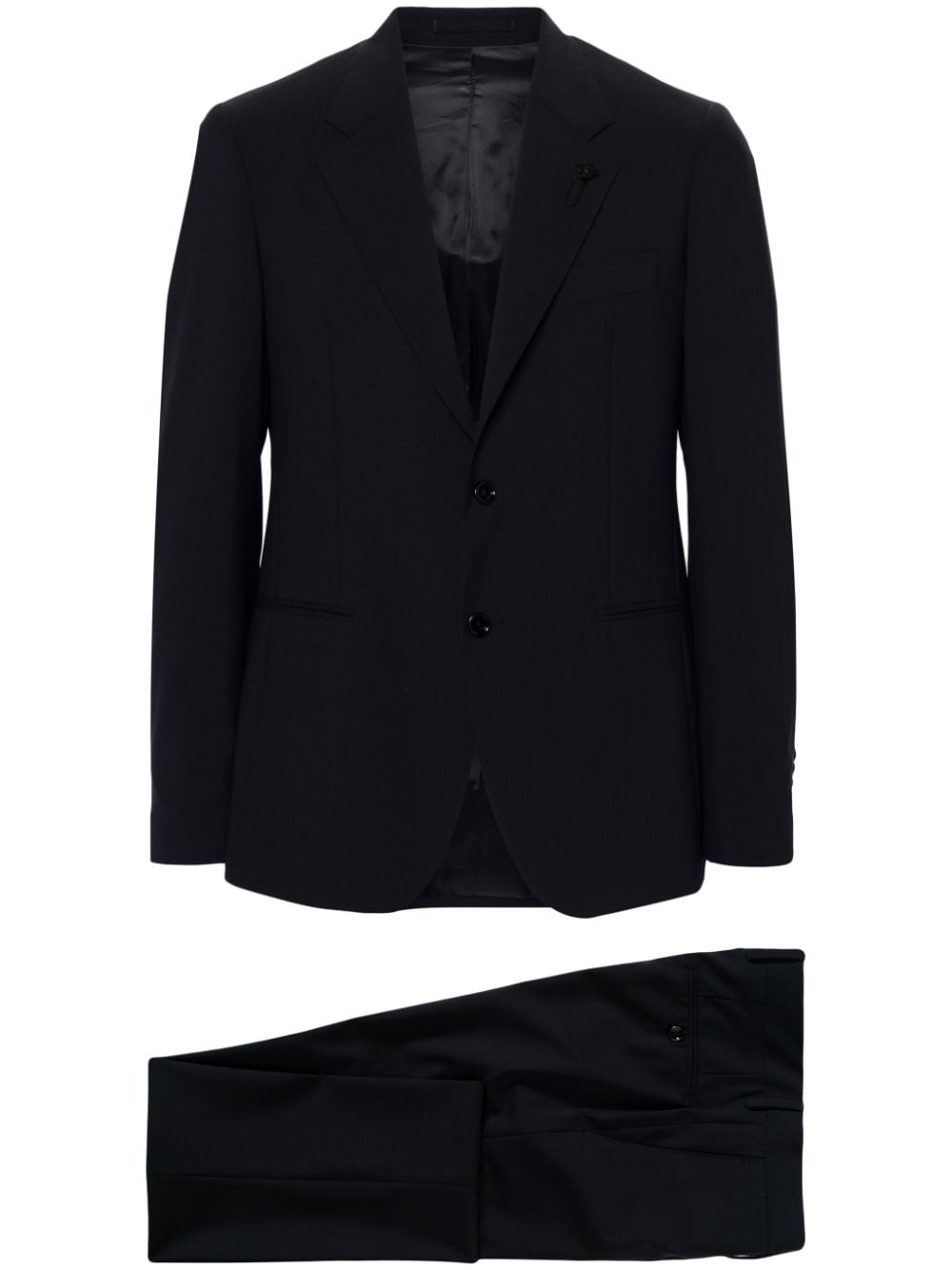 Lardini single-breasted wool suit set - Blue von Lardini