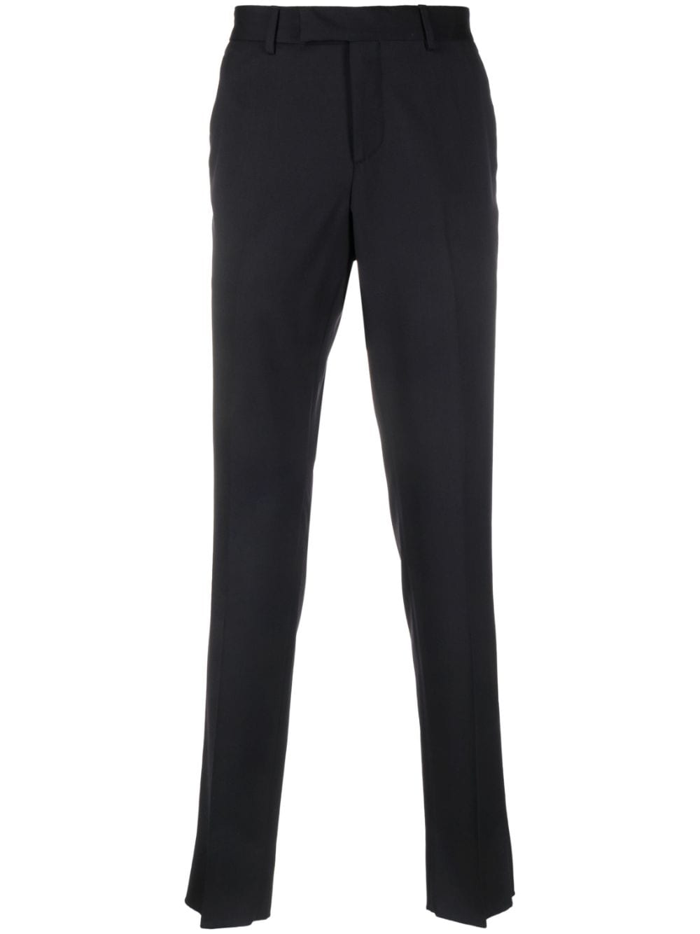 Lardini slim-cut wool trousers - Blue von Lardini