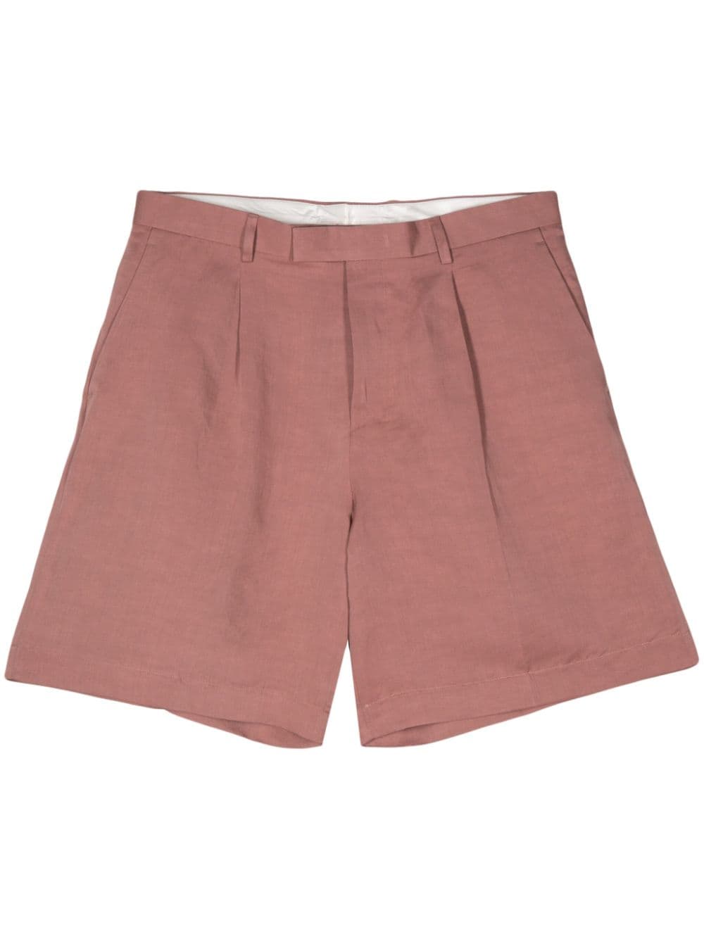 Lardini slub-texture bermuda shorts - Pink von Lardini